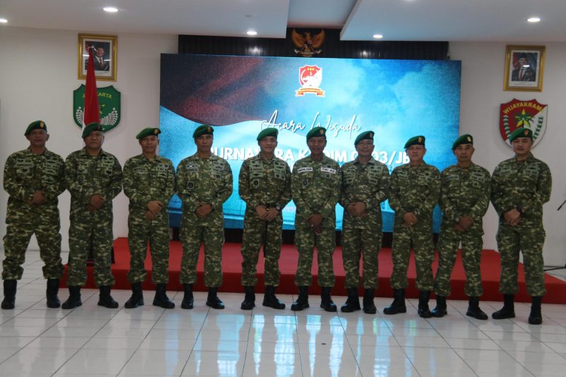 Bentuk Penghormatan dan Penghargaan, Dandim 0503/JB Letkol Inf Saputra Hakki Pimpin Acara Wisuda Purnawira Mayor Inf Mukhlisin