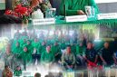 Jam Komandan dan Pertemuan Persit, Koramil 03/GP Perkuat Soliditas Keluarga Besar TNI