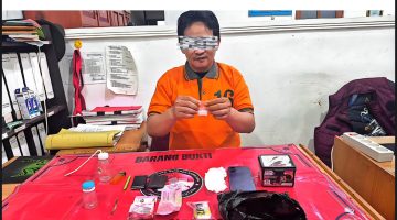Polres Barito Utara Ungkap Peredaran Narkotika di Mess Karyawan BBR, Sabu 4,07 Gram Diamankan
