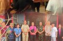 Perkuat Sinergitas, Danramil 01/TS Mayor Inf Manatap Rajagukguk Bersama Forkopimcam Taman Sari Komsos dengan Pengurus Vihara Dharma Jaya Toasebio