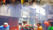 Kebakaran Rumah di Mangga Besar IX, Personil Koramil 01/TS Sinergi Bersama Aparat Gabungan Gerak Cepat Lakukan Penanganan