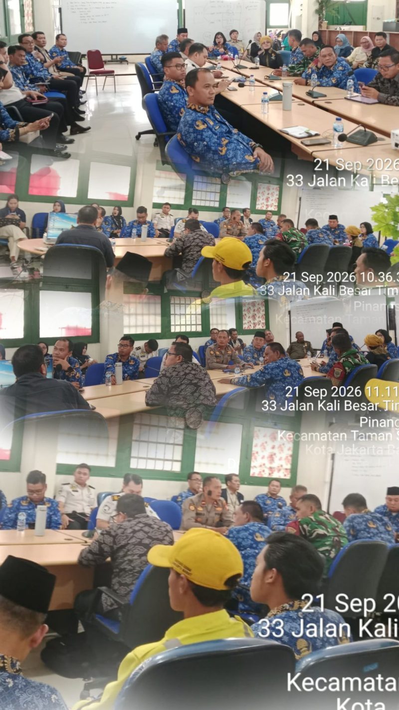 Matangkan Pengamanan dan Pelaksanaan Kegiatan, Babinsa Koramil 01/TS Serka Heri Kris Hadiri Rapat Teknis Persiapan Festival Batavia 2026 Bersama UPK Kota Tua dan Tiga Pilar Taman Sari