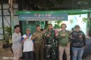 Antisipasi Gangguan Keamanan, Babinsa Koramil 03/GP Serda Kamit Siskamling Bersama Mitra Jaya, Ketua RT dan Warga