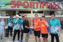 Danramil 01/Taman Sari Mayor Inf Manatap Rajagukguk Hadiri Penutupan Turnamen Sepak Bola Kalbar Cup Piala Bergilir Dandim 0503/Jakarta Barat