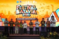 Danramil 01/Taman Sari Mayor Inf Manatap Rajagukguk Hadiri Pembukaan Festival Batavia Tahun 2026