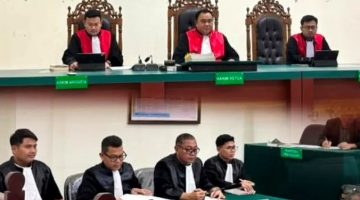 Pelaku Pembunuhan Satu Keluarga di Benangin Didakwa Lakukan Pembunuhan Berencana