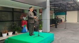 Danramil 01/Taman Sari Mayor Inf Manatap Rajagukguk Pimpin Upacara Peringatan Hari Kesaktian Pancasila 2026 di Makodim 0503/JB