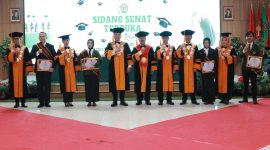Dua Penghargaan Sekaligus, Brigjen TNI Mohamad Iswan Nusi Raih Predikat Lulusan Terbaik Magister FISIP Unjani