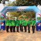 Ketua Persit KCK Ranting 2 Koramil 01/Taman Sari Beserta Pengurus dan Anggota Ikuti Olahraga Bersama Korem 052/Wkr di NICE PIK 2