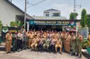 Kejutan HUT ke-81 TNI, Dua Kapolsek dan Dua Camat Serbu Danramil 03/GP Mayor Kav Tri Atmojo