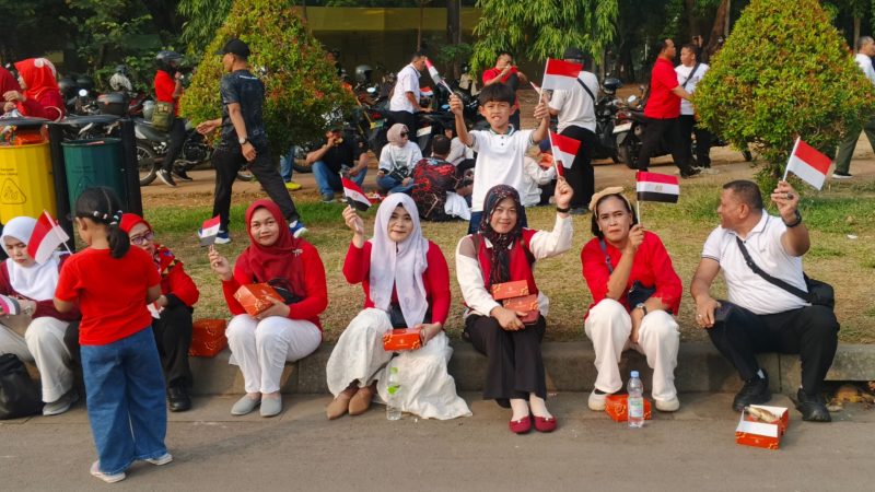 Persit KCK Ranting 2 Koramil 01/Taman Sari Hadiri Kunjungan Presiden Republik Arab Mesir ke Indonesia