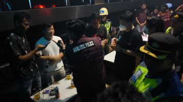 MALAM MINGGU! Polres Barut Sisir 5 Tempat Hiburan, 52 Orang Dites Urine, 3 Positif Sabu