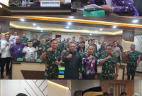 SINERGI TNI-PEMKAB TANGERANG DIPERKUAT, TMMD KE-130 SIAP GEBER PEMBANGUNAN DI JAYANTI