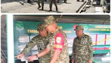 Danrem 052/Wijayakrama Brigjen TNI Faizal Rizal Tinjau Sasaran TMMD ke-130 di Desa Sumur Bandung, Pastikan Pembangunan Berjalan Optimal